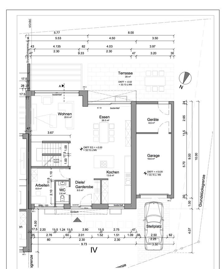 Grundriss Erdgeschoss