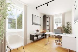 sehr geräumige Balkonwohnung mit schönem Ausblick, Tiefgarage – Die vollständige Adresse der Immobilie erhältst du vom Anbieter., 81827 Waldtrudering, München – Vorschaubild 2