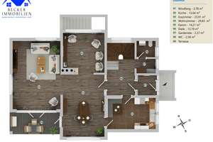 Hochwertiges Traumhaus direkt am See - Charmant und einzigartig – Dierckestr. 24, 38108 Wabe-Schunter-Beberbach, Braunschweig – Vorschaubild 8