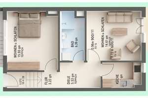 Sofort bezugsfrei: Gepflegte 2-Zimmer-Wohnung inklusive Terrasse und Tiefgarage – Die vollständige Adresse der Immobilie erhältst du vom Anbieter., 93051 Kumpfmühl-Ziegetsdorf-Neuprüll, Regensburg – Vorschaubild 8