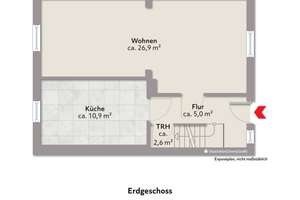 Bremen-Gröpelingen: Reihenendhaus mit Garten, Carport und rückwärtiger Zuwegung – Die vollständige Adresse der Immobilie erhältst du vom Anbieter., 28239 Ohlenhof, Bremen – Vorschaubild 18