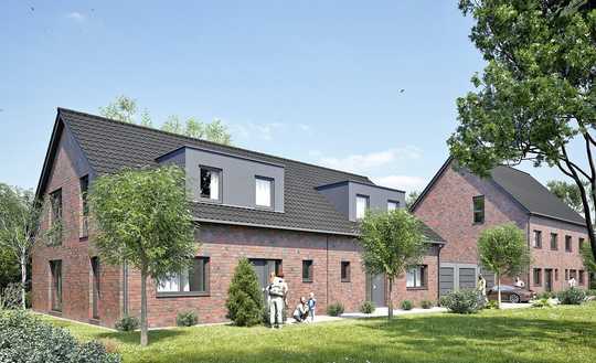 Doppelhaus in Nottuln - Baubeginn erfolgt.