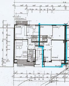 modernisierte 3-Zi.-Whg in stadtnaher Lage