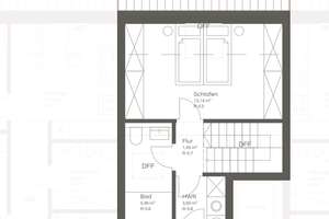 QNG-Neubau: 3-Zimmer Maisonettewohnung mit Balkon in ruhiger Sackgassenlage – Pommernstraße 12, 48167 Gremmendorf-West, Münster – Vorschaubild 4