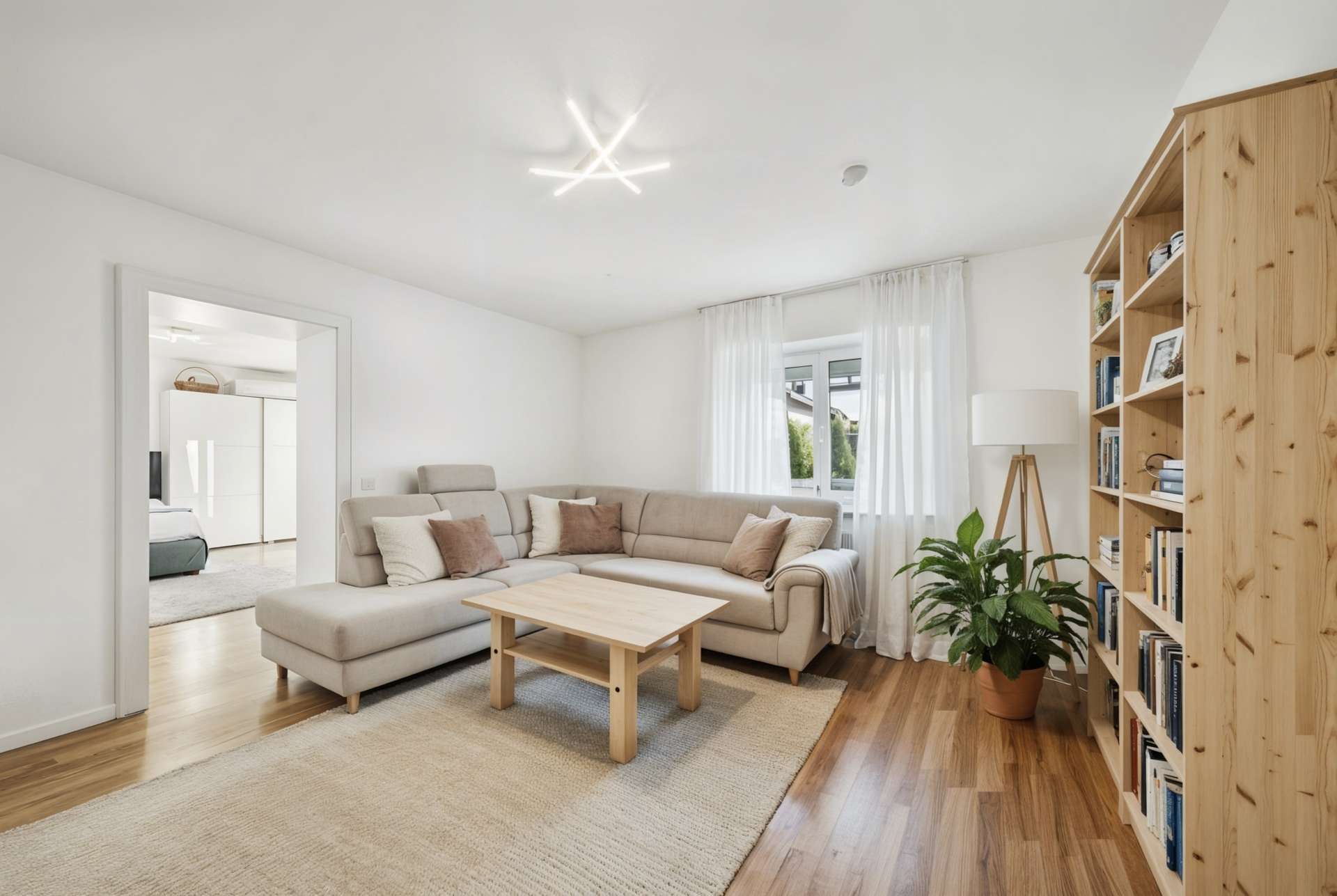 Immobilie in Moosinning - Gemütliche 4-Zimmer-Gartenwohnung in Moosinning-Eichenried - Bild 0