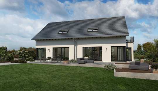 Bild von NEUBAU-DOPPELHAUSHÄLFTE MIT GROSSEM GARTEN UND SONNENTERRASSE
