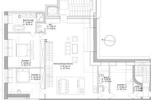 3,5m Deckenhöhe! 4-Zimmer Parkside Penthouse  am Lietzensee – Kaiserdamm 102, 14057 Charlottenburg, Berlin – Vorschaubild 14