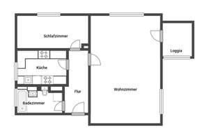 Bezugsfrei: Wohnung mit Loggia und Gemeinschaftsparkplatz in Berlin-Zehlendorf – Die vollständige Adresse der Immobilie erhältst du vom Anbieter., 14167 Zehlendorf, Berlin – Vorschaubild 16