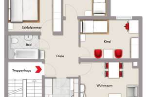 Gut geschnittene 4-Zimmer-Wohnung mit Balkon – vermietet & attraktiv gelegen! – Die vollständige Adresse der Immobilie erhältst du vom Anbieter., 68199 Neckarau, Mannheim – Vorschaubild 15