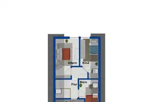 RESERVIERT ! Moderne Doppelhaushälfte mit schönem Garten – Borken (Kreis) – Vorschaubild 22