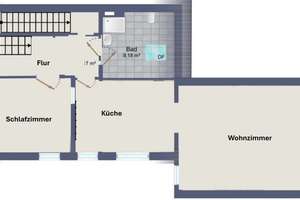 Helle Maisonette-Wohnung mit Balkon in Mainz-Gonsenheim für 2 Jahre zu vermieten – Die vollständige Adresse der Immobilie erhältst du vom Anbieter., 55122 Gonsenheim, Mainz – Vorschaubild 12