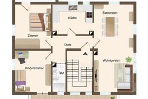 Stilvolles 3-Parteien-Anwesen am Waldrand mit Blick über Kassel – Die vollständige Adresse der Immobilie erhältst du vom Anbieter., 34130 Harleshausen, Kassel – Vorschaubild 20