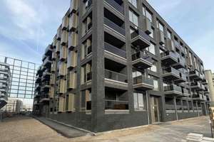 Zollhafen Mainz: Erstbezug modernes Single Apartment mit Süd-Balkon, EBK stilvolles Wohnen am Wasser – Rotterdamer Platz 14, 55120 Neustadt, Mainz – Vorschaubild 3