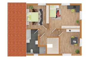 Einfamilienhaus aus 2023 zu verkaufen - ca. 121m² Wohnfläche auf ca. 530m² Grundstück – Kieler Straße 288a, 24536 Einfeld, Neumünster – Vorschaubild 16