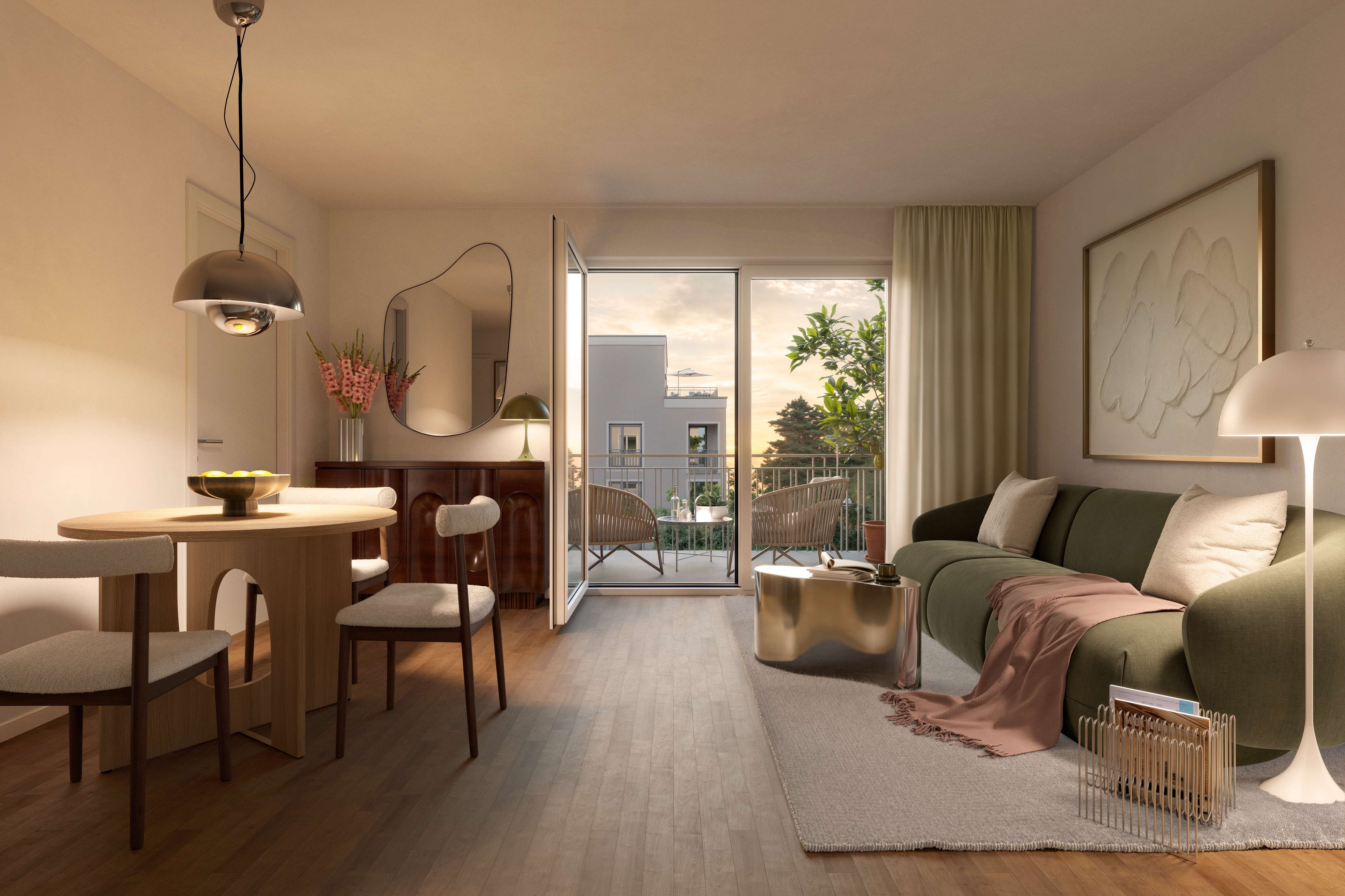 Immobilie in Oberschleißheim - PREISAKTION: Schöne 2-Zimmer-Wohnung mit Loggia - Bild 0