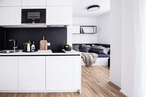 1 MONAT MIETFREI* - Hochwertig möbliertes 1-Zi.-Apartment in Stuttgart-Mitte – Goethestraße 13, 70174 Hauptbahnhof, Stuttgart – Vorschaubild 1