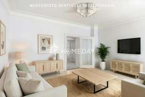 Charmante Altbauwohnung mit 4 Zimmern, Balkon, großer Loggia & opt. TG-Stellplatz
 – Die vollständige Adresse der Immobilie erhältst du vom Anbieter., 90461 Guntherstraße, Nürnberg – Vorschaubild 12