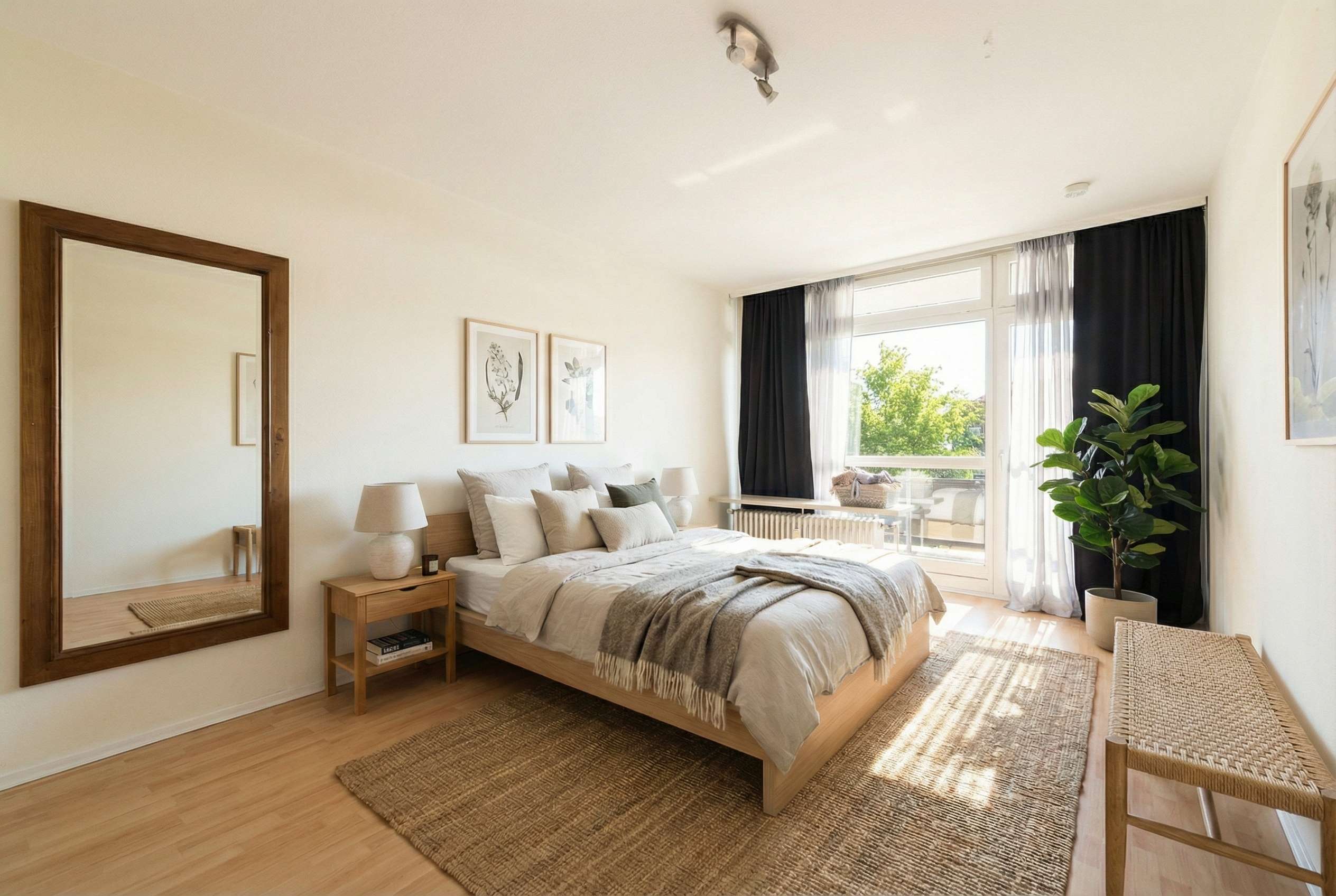 Immobilie in Gmund - Gepflegte 3-Zimmer Wohnung mit Garten und Blick ins Grüne - idealer Zweitwohnsitz - Bild 1