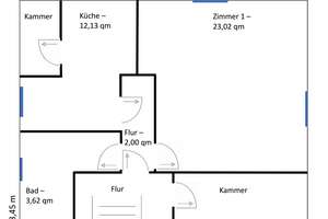 Haus Mehrfamilienhaus 3 WE aktuell leerstehend Garten Keller Berlin Hermsdorf  – Schulzendorfer Str. 73, 13467 Hermsdorf, Berlin – Vorschaubild 21
