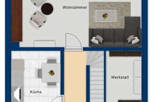 Familienfreundliches Reihenmittelhaus mit Westgarten und Sonnen-Terrasse – Die vollständige Adresse der Immobilie erhältst du vom Anbieter., 22523 Eidelstedt, Hamburg – Vorschaubild 17