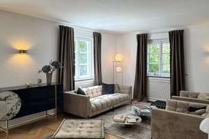 Einzigartige Altbauvilla direkt am Nymphenburger Schloss – uneinsehbar, ruhig und voller Altbaucharm – Holmbergstraße 5, 80639 Nymphenburg, München – Vorschaubild 9