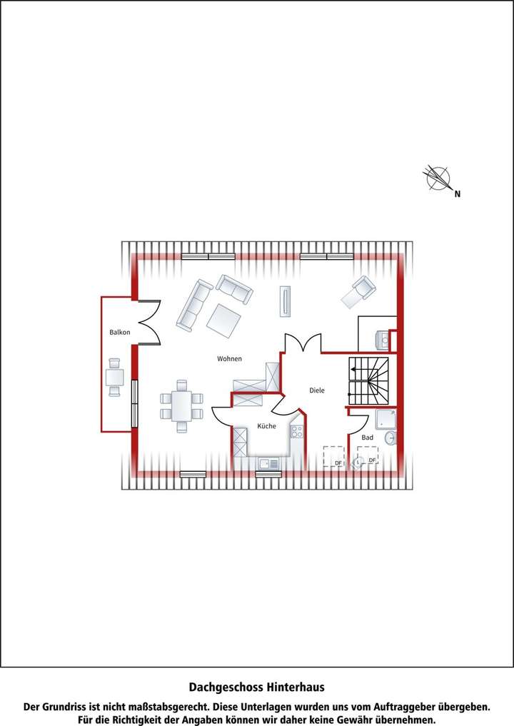 Dachgeschoss Hinterhaus