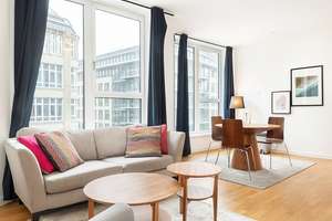 Chausseestraße: 2 Zimmer Neubauwohnung im "Living 108", 3. OG, gemeinschaftliche Dachterrasse, Lift – Chausseestr. 108, 10115 Mitte (Ortsteil), Berlin – Vorschaubild 5