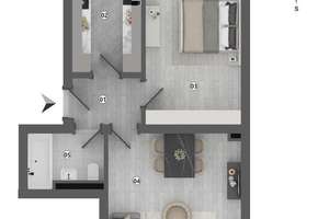 WOHNKOMFORT IN MÜNCHEN NEBEN WEIßENSEEPARK* 2-Zimmer Wohnung mit Südbalkon - möbliert – Bacherstraße 47, 81539 Obergiesing, München – Vorschaubild 11