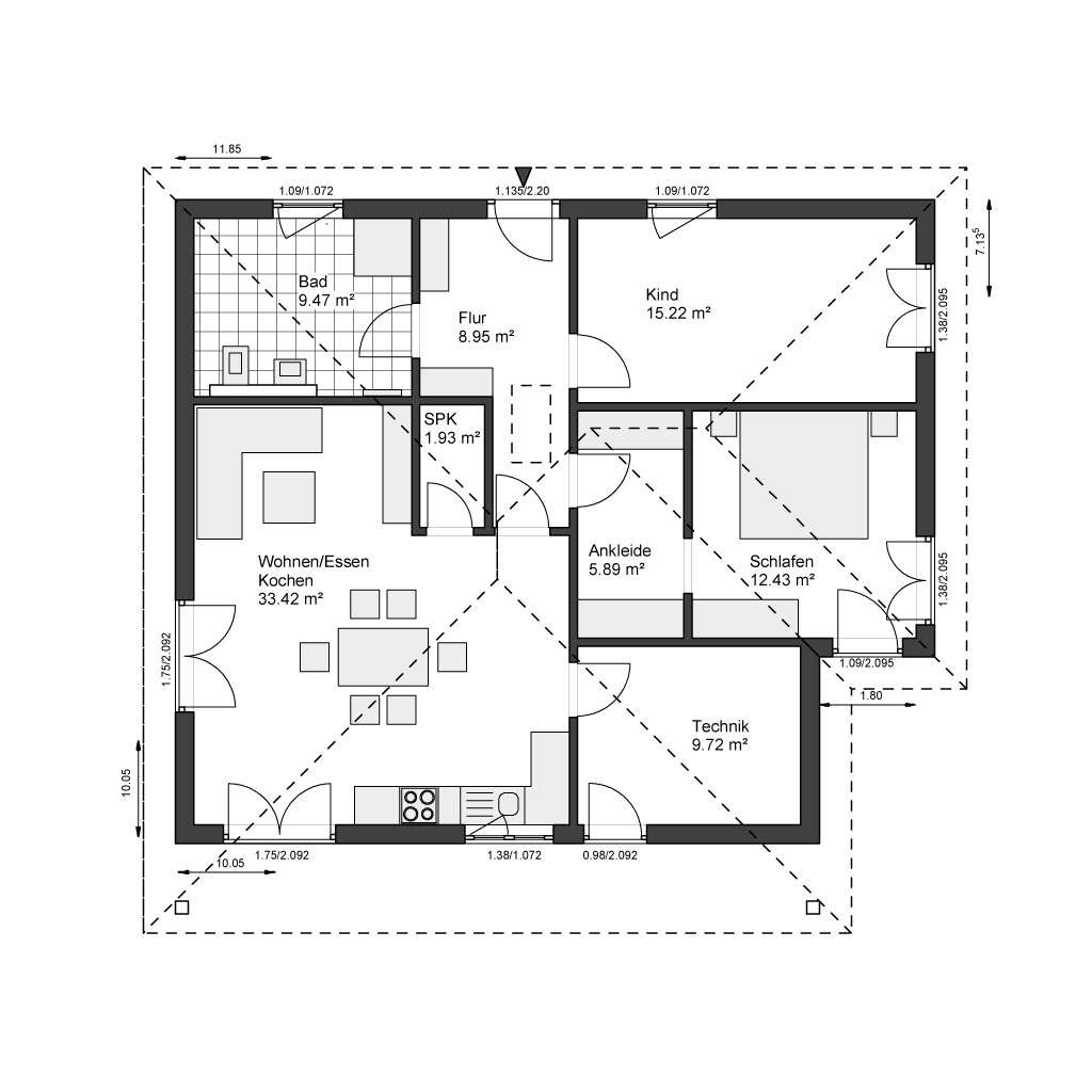 Immobilie in Dranske - Designed with Care – Weil gutes Design den Unterschied macht. - Bild 1