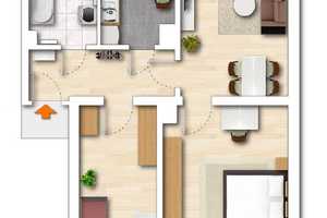 Kompakte 3-Zi.-Wohnung in Dobritz *** neu renoviert *** – Winterbergstraße 143, 1237 Dresden – Vorschaubild 2