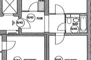 Schöne, helle 2-Zimmer Wohnung im berühmten Denkmalensemble Karl-Marx-Allee – Karl-Marx-Allee 68, 10243 Friedrichshain, Berlin – Vorschaubild 9