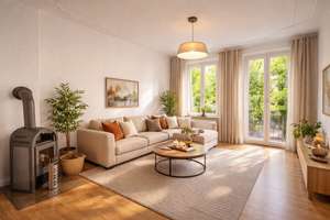 Privatsphäre pur: 3-Zi-Altbauwohnung – ganze Etage für Sie allein! Balkon zum ruhigen Innenhof!