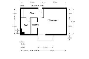 ++ Bezugsfreies City Apartment im 5. OG mit Aufzug ++ Sonniger Balkon ++ – Die vollständige Adresse der Immobilie erhältst du vom Anbieter., 10625 Charlottenburg, Berlin – Vorschaubild 9