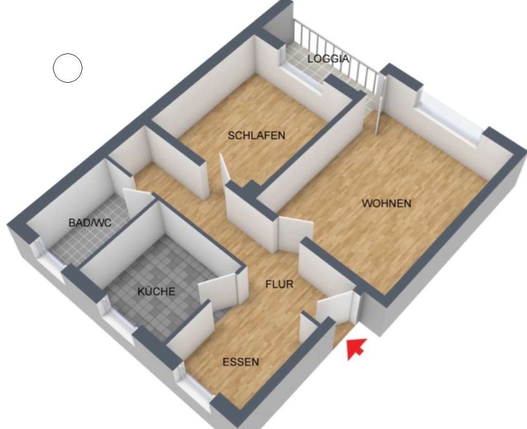 *3-Zimmer Wohnung mit 62 m² solide vermietet in Bestlage auf Emst sucht neuen Eigentümer*