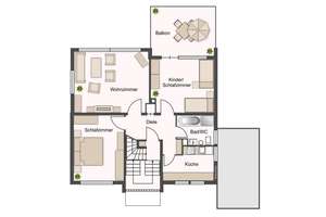 Zweigenerationenhaus mit Garten und Garage. – Die vollständige Adresse der Immobilie erhältst du vom Anbieter., 71336 Waiblingen – Vorschaubild 6