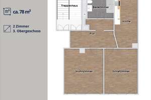 2-Zi.-Whg. mit Balkon / Tageslicht / EBK mgl. auf dem Kaßberg *** – Leonhardtstraße 20, 9112 Kaßberg, Chemnitz – Vorschaubild 9