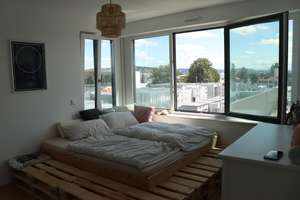 Urbanes Wohnen mit Highlight-Dachterrasse: Stilvolles 2-Zi.-Apartment im beliebten Hanna-Carré HC28 – Johanna-Dachs-Str. 36, 93055 Ostenviertel, Regensburg – Vorschaubild 8