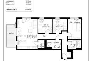 Großzügige und gemütliche 4-Zimmer-Wohnung mit 2 Badezimmern & Sonnenbalkon – Leyendeckerstraße 23, 50825 Ehrenfeld (Ortsteil), Köln – Vorschaubild 7