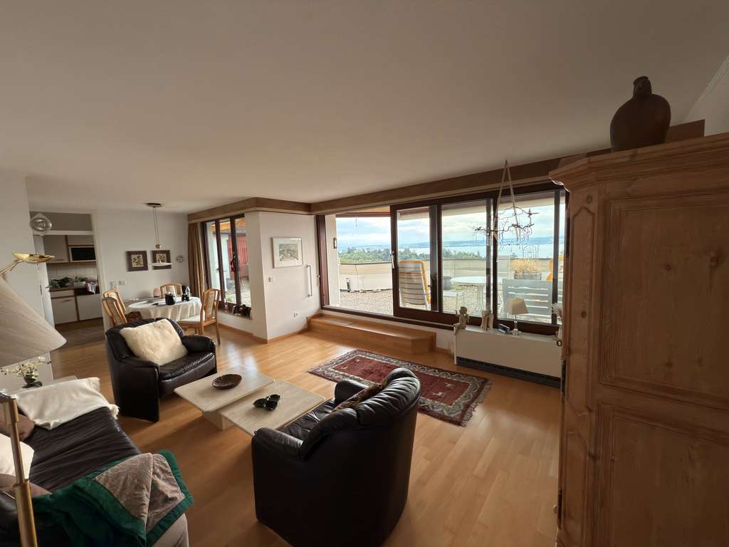 Immobilie in Meersburg - Gepflegte 3,5-Zimmer-Wohnung mit Garage in Meersburg - Bild 0