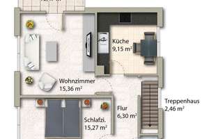 Charmantes Einfamilienhaus mit großer Terrasse und Weitblick in Ernsbach – Die vollständige Adresse der Immobilie erhältst du vom Anbieter., 74670 Forchtenberg – Vorschaubild 23