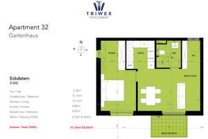 Attraktive 2-Zimmerwohnung im 2. OG – Egellstraße 6-8, 13507 Tegel, Berlin – Vorschaubild 15