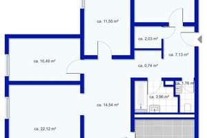 Kernsanierte 4-Zimmer-Wohnung mit Weitblick, großzügigem Grundriss & privatem TG-Stellplatz  – Die vollständige Adresse der Immobilie erhältst du vom Anbieter., 89134 Blaustein – Vorschaubild 21