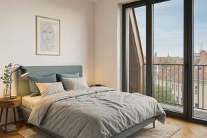 SCHÖNEBERG / KREUZBERG: BESTE LAGE: ERSTBEZUG im LUXUS Neubau: 2-Zimmer-DACHGESCHOSS + Balkon – Die vollständige Adresse der Immobilie erhältst du vom Anbieter., 10827 Schöneberg, Berlin – Vorschaubild 3