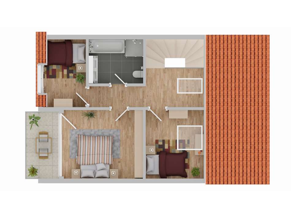 Grundriss Obergeschoss