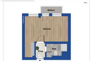 exkl. 1-Zimmer-Apartment im Japandi-Style mit Balkon, TG-Stellplatz & cleverem Raumwunder befristet – Friedrichstraße 47, 97082 Zellerau, Würzburg – Vorschaubild 16