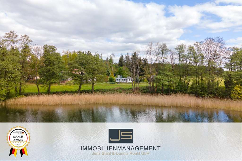 Immobilie in Wustrow - Wochenendhaus am See - Idylle mit Blick auf`s Wasser - Bild 0