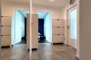 Möblierte moderne 2-Zimmer-Wohnung mit Südbalkon und TG Nähe U2 Frankfurter Ring, München – München – Vorschaubild 14