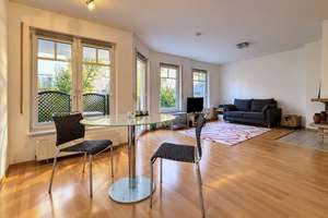 Investment mit Perspektive – vermietete 1-Zimmer-Wohnung mit Terrasse und Stellplatz in Frankfurt