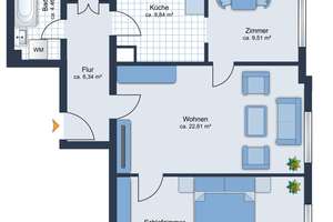 Beste Lage, beste Aussichten: Vermietete 2- bzw. 2,5-Zimmer-Wohnung im Lehel – Die vollständige Adresse der Immobilie erhältst du vom Anbieter., 80538 Lehel, München – Vorschaubild 11