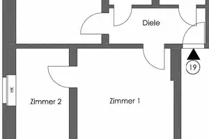 ++ wunderschöne 3-Raum Wohnung mit Balkon - top angesagte Lage ++ – Hans-Sachs-Str. 48, 9126 Chemnitz – Vorschaubild 21